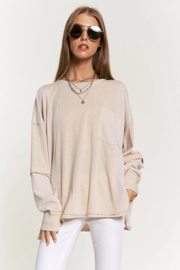 Loose Fit Knit Top