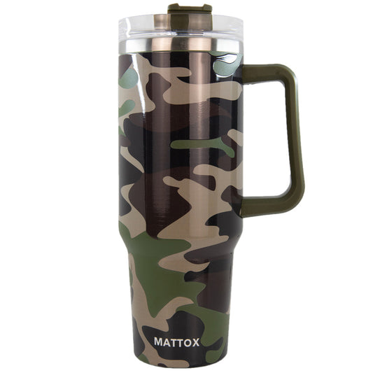 Camo Print 40oz Tumbler